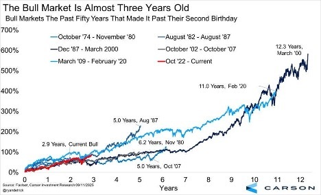 The Bull Market Is Almost Three Years Old
